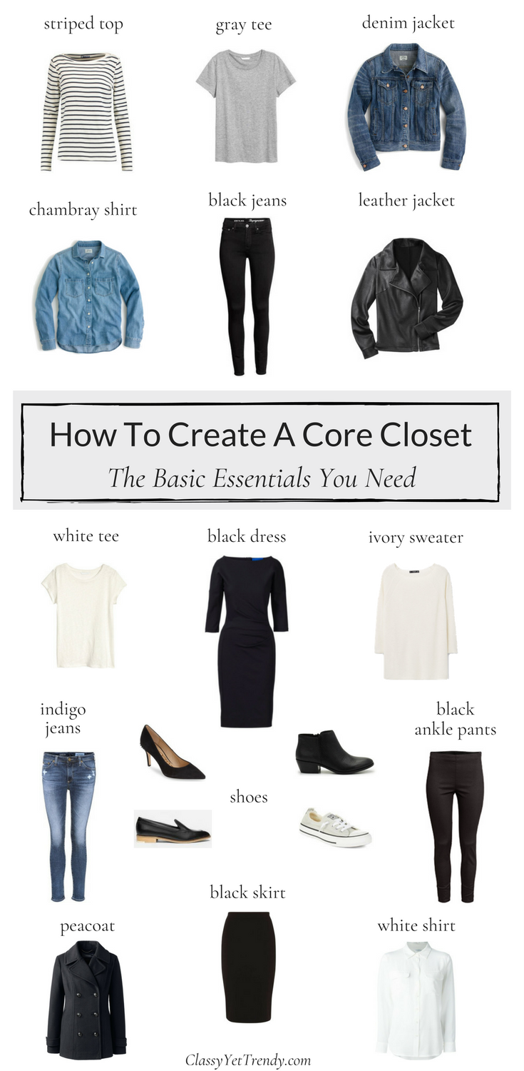 How To Create A Core Closet - Classy Yet Trendy - 188宝金博 苹果app